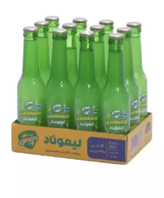 لیموناد شیشه ای 280 میلی لیتری جنیوس